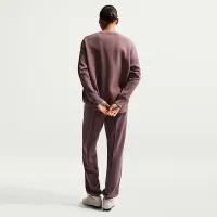 Nike Sportswear Phoenix Fleece женская оверсайз Crew-Neck свитшот цвет фиолетовый