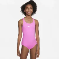 Nike Essential Big дитячі (Girls') Racerback 1-Piece Swimsuit Pink