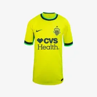 Washington Spirit 2025 Stadium Away Big дитячі Nike Dri-FIT NWSL Replica Jersey Yellow