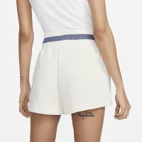 Nike Sportswear Phoenix Fleece Heritage жіноча З високою талією шорти колір коричневий