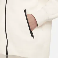 Nike Sportswear Tech Fleece жіноча оверсайз Full-Zip Толстовка з капюшоном Cape колір коричневий