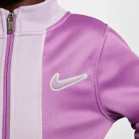 Nike Dri-FIT E1D1 Little дитячі Tracksuit колір фіолетовий