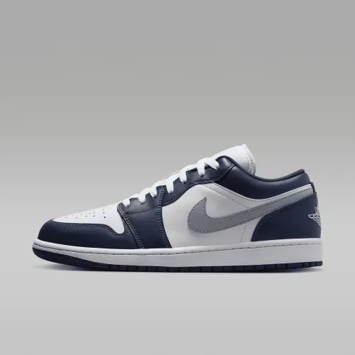 Nike Air Jordan 1 Low чоловічі Кросівки колір білий