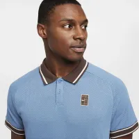 NikeCourt Heritage мужские Tennis Polo синий