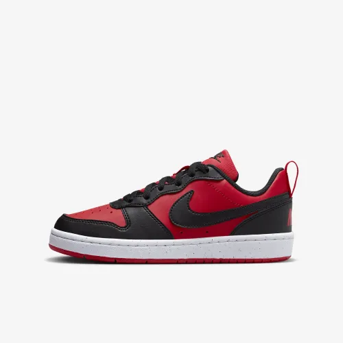 Nike Court Borough Low Recraft Big детские Кроссовки цвет красный