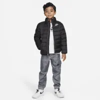 Nike Solid Puffer Куртка Little детские Куртка цвет черный