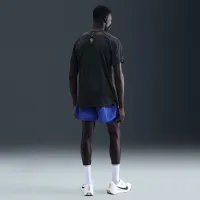 Nike Stride мужские Dri-FIT ADV Short-Sleeve Running Top with Reflective Accents цвет черный