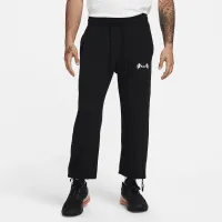 Nike LeBron чоловічі Open Hem Fleece Pants колір чорний