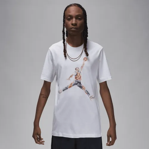 Nike Jordan Brand чоловічі футболка колір білий