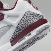 Nike Jordan Spizike Low Big детские Кроссовки цвет белый