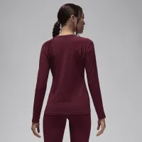 Nike Jordan Sport Double Threat жіноча Long-Sleeve Top колір червоний