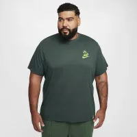 Nike Sportswear Club футболка цвет зеленый