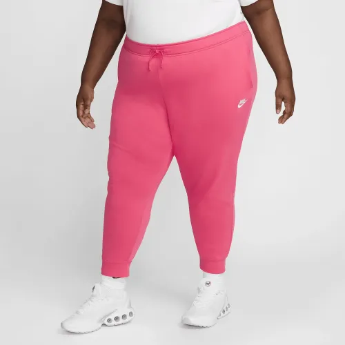 Nike Sportswear Club Fleece женская Mid-Rise Joggers (большие размеры) Pink