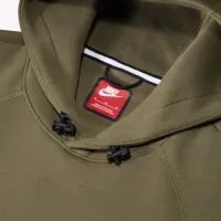 Nike Sportswear Tech Fleece чоловічі Pullover Толстовка з капюшоном колір зелений