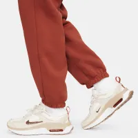 Nike Sportswear Phoenix Fleece женская С высокой Талией оверсайз Sweatpants Orange