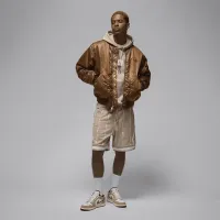 Nike Jordan Essentials чоловічі Fleece 'Heroes' Pullover Толстовка з капюшоном колір коричневий