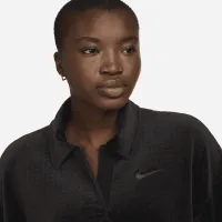 Nike Sportswear женская Velour Polo цвет черный