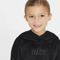 Nike Sportswear Little дитячі Cozy Pullover Толстовка з капюшоном колір чорний
