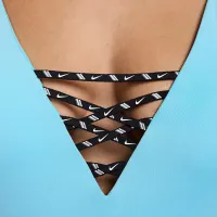 Nike Swim Sneakerkini 2.0 женская Cross-Back One-Piece Swimsuit синий