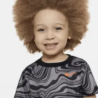 Nike Sportswear Paint Your Future Dri-FIT Toddler шорти комплект колір чорний