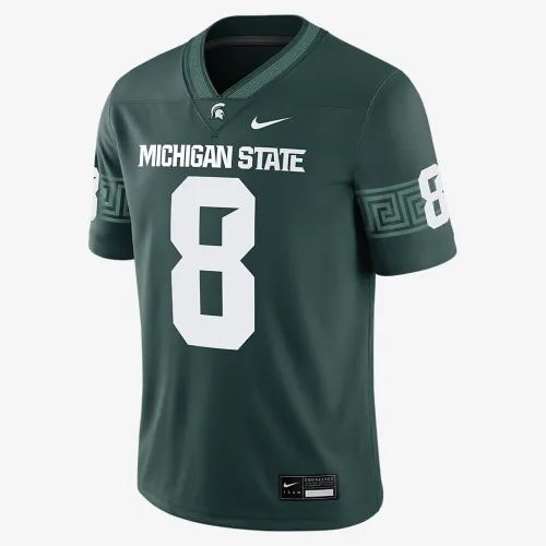 Michigan State Spartans чоловічі Nike Dri-FIT College Game Jersey колір зелений