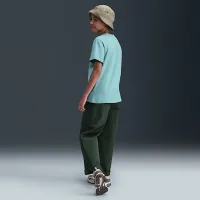 Nike Sportswear Big дитячі футболка колір зелений