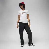 Nike Jordan жіноча Slim футболка колір білий