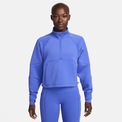 Nike Dri-FIT Prima жіноча 1/2-Zip тренувальні Top блакитний