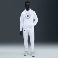 NikeCourt Heritage чоловічі Dri-FIT French Terry Tennis Pullover Толстовка з капюшоном колір білий