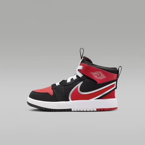 Nike Jordan 1 Mid RM EasyOn Little дитячі Кросівки колір чорний
