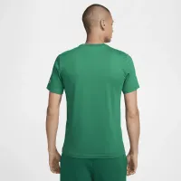 Nike Club мужские футболка цвет зеленый