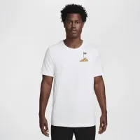 Nike мужские для гольфа футболка цвет белый