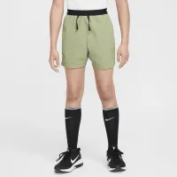 Nike Multi Tech EasyOn Big детские (для мальчиков) Dri-FIT тренировочные шорты цвет зеленый