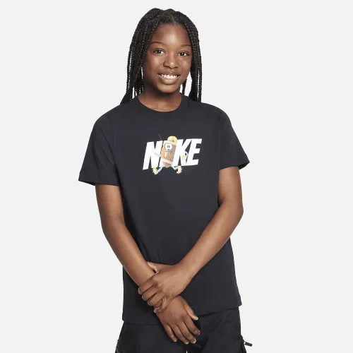 Nike Sportswear Big детские футболка цвет черный