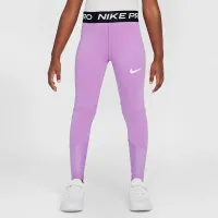 Nike Dri-FIT Pro Little дитячі лосіни колір фіолетовий