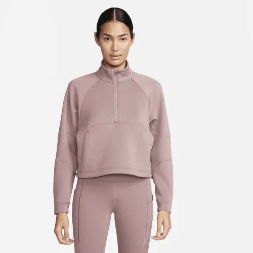Nike Dri-FIT Prima жіноча 1/2-Zip тренувальні Top колір фіолетовий