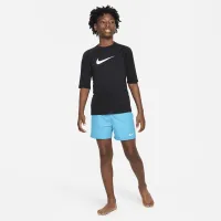 Nike Dri-FIT Big дитячі (для хлопчиків) Short-Sleeve Hydroguard колір чорний