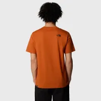 Футболка The North Face Simple Dome 0A87NG1I01 - оранжевая