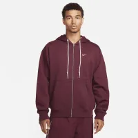 Nike Solo Swoosh мужские Full-Zip Толстовка с капюшоном цвет красный