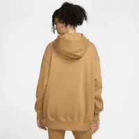Nike Sportswear Phoenix Fleece женская оверсайз Pullover Толстовка с капюшоном цвет коричневый