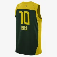 Sue Bird Seattle Storm 2024 Explorer Edition Big детские Nike Dri-FIT WNBA Swingman Jersey цвет зеленый