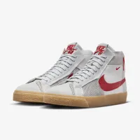 Nike SB Zoom Blazer Mid Premium Skate Кроссовки цвет белый