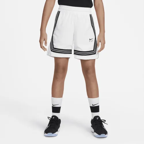 Nike Fly Crossover Big детские (Girls') баскетбольные шорты цвет белый