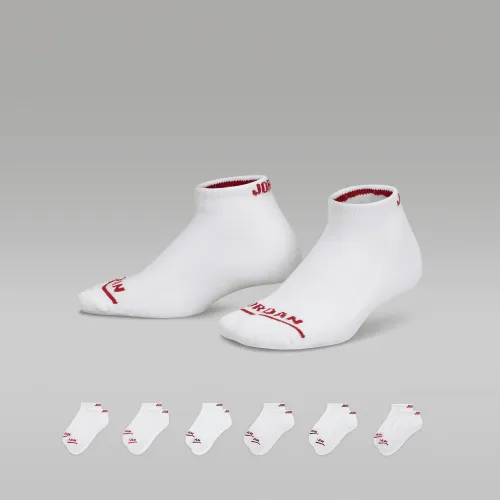 Nike Jordan Big детские Legend Crew носки (6 пары) цвет белый