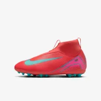 Nike Jr. Mercurial Superfly 10 Academy Little/Big детские AG High-Top футбольные бутсы цвет красный