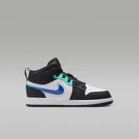 Nike Jordan 1 Mid SE Little дитячі Кросівки колір чорний
