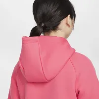 Nike Sportswear Tech Fleece Big детские (Girls') Full-Zip Толстовка с капюшоном Pink