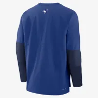 Toronto синий Jays Authentic Collection Player мужские Nike Dri-FIT MLB Pullover Куртка синий