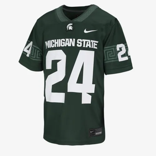 Michigan State Big детские Nike College Football Replica Jersey цвет зеленый