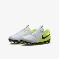 Nike Jr. Phantom GX 2 Academy Little/Big дитячі MG Low-Top футбольні бутси колір сірий